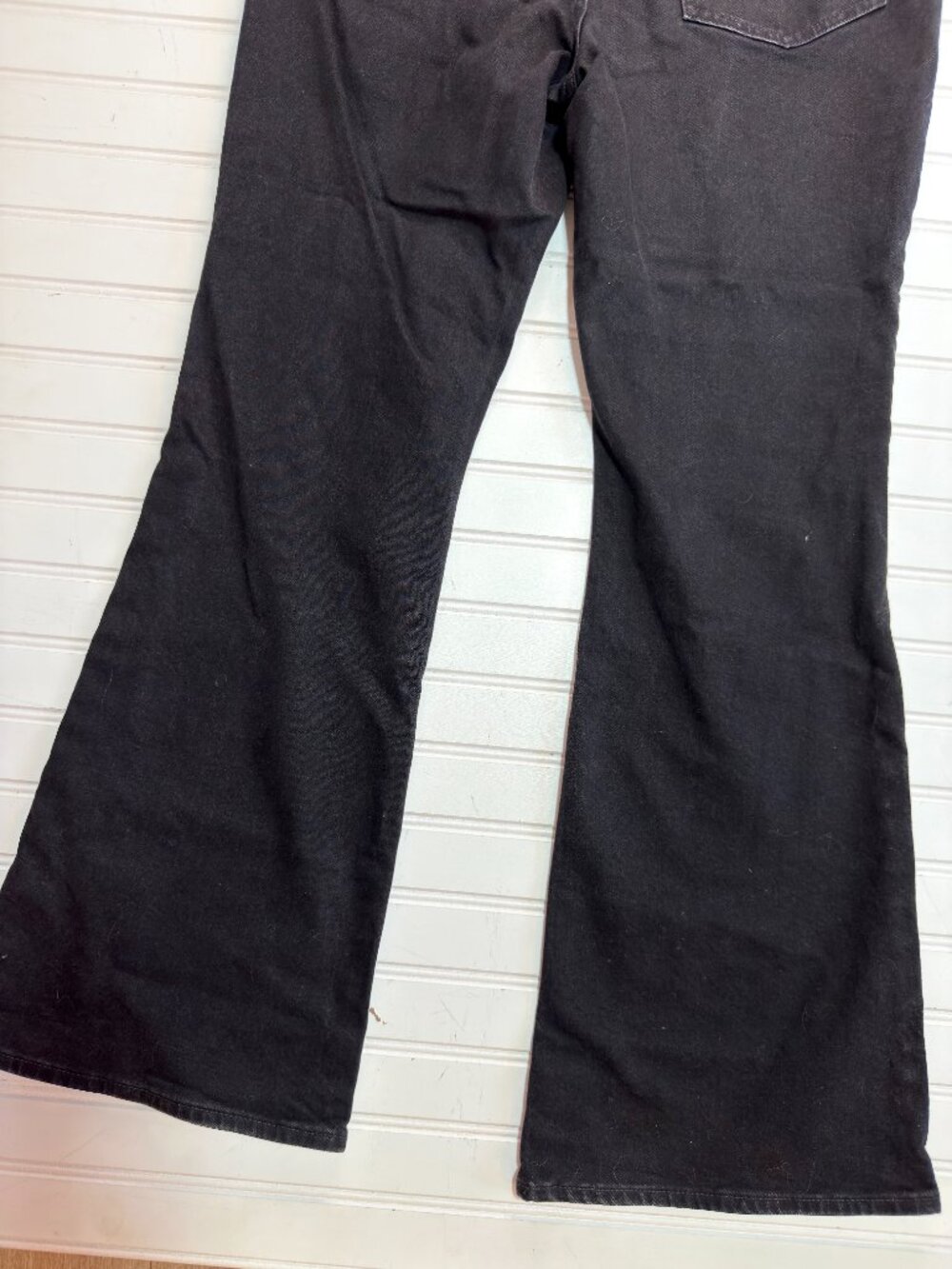 Madewell The Perfect Vintage Flare Jeans Black Wash Womens Size 29 High Rise - Picture 13 of 14